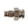 758 - Fixed Female Bulkhead Concave Seat Circlip Groove - Metric