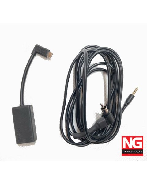 Goldstar Stilo Intercom to GoPro Hero 5 to 12 Connection Cable Kit