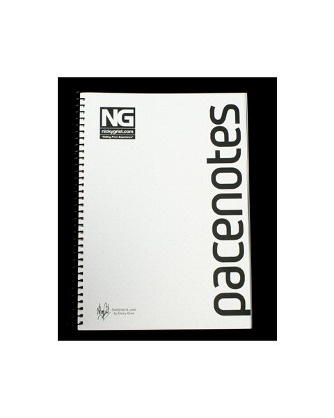 Nicky Grist Pacenote Book