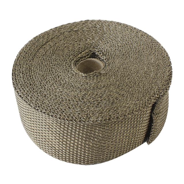 B-G Racing Titanium Exhaust Wrap 2" (50.8mm) X 50Ft (15.2M)