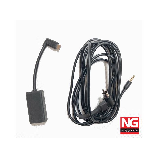 Goldstar Stilo Intercom to GoPro Hero 5 to 13 Connection Cable Kit