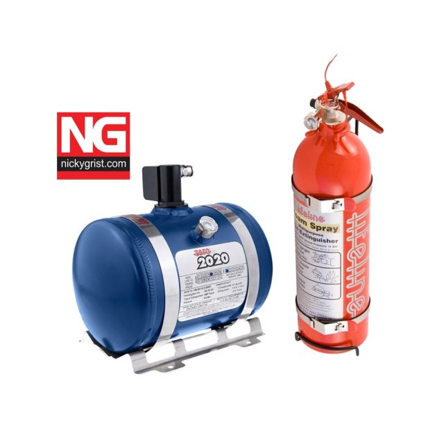 Lifeline Zero2020 Electrical & Handheld Fire Extinguisher - RALLY PACK