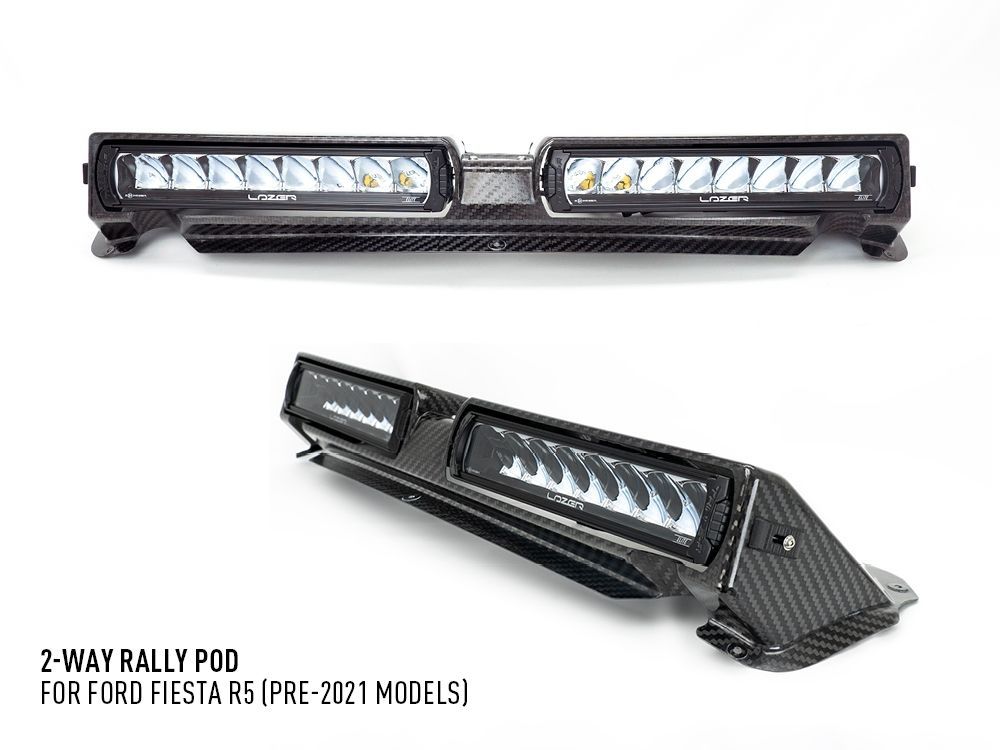 Lazer Lamps Ford Fiesta R5 2-Way Rally Lamp Pod