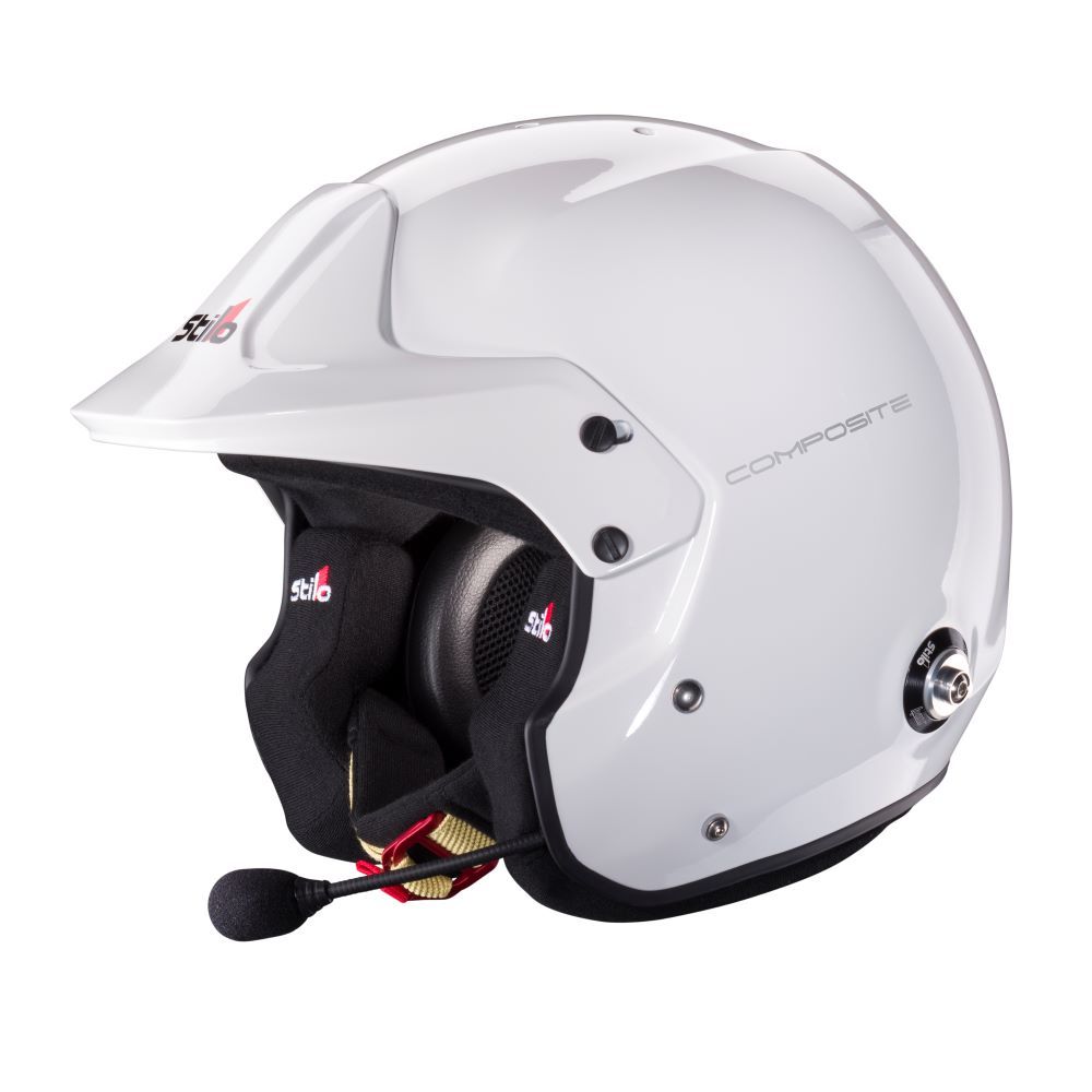 Stilo Trophy Plus Venti - White Composite Rally Helmet