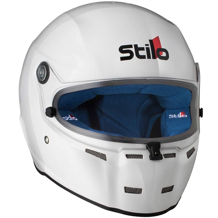 Stilo ST5 CMR - White/Blue Karting Helmet