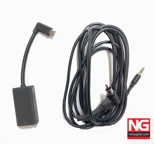 Goldstar Stilo Intercom to GoPro Hero 5 to 11 Connection Cable Kit