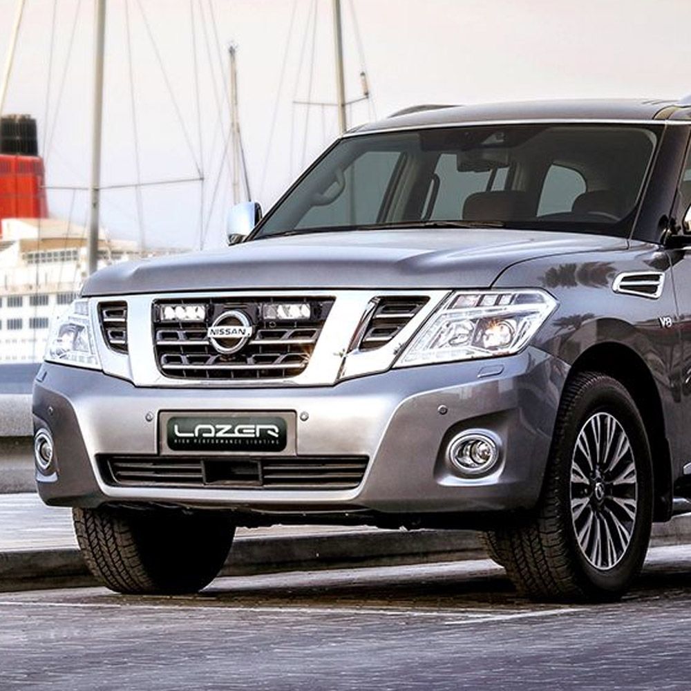 Lazer Lamps Nissan Patrol Y62 (Series 4) Grille Kit