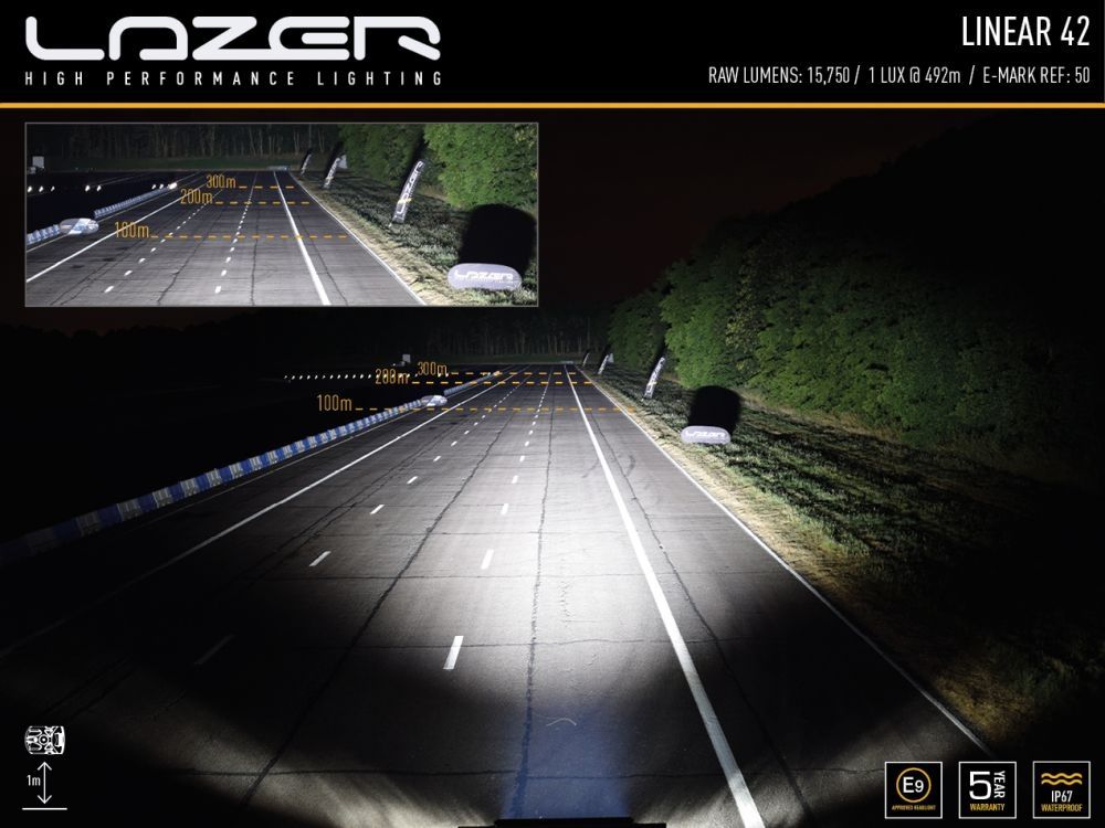 Lazer Lamps Isuzu D-Max (2021+) Roof Mounting Kit