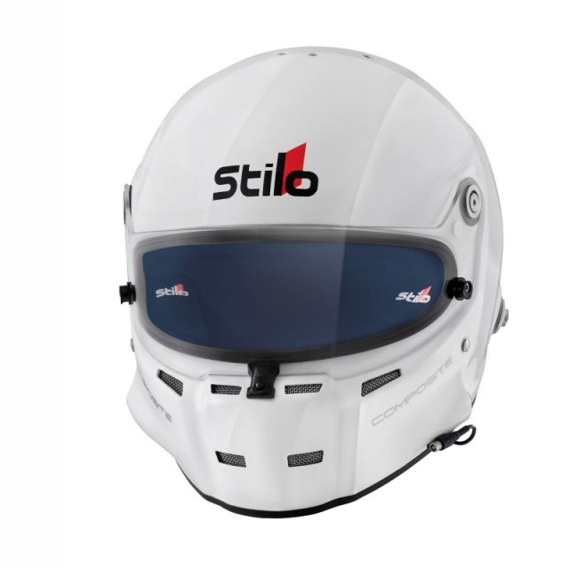 Stilo ST5 F Composite - White/Blue Formula Racing Helmet