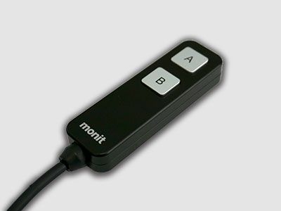 Monit 2 Button Hand/Reset Remote