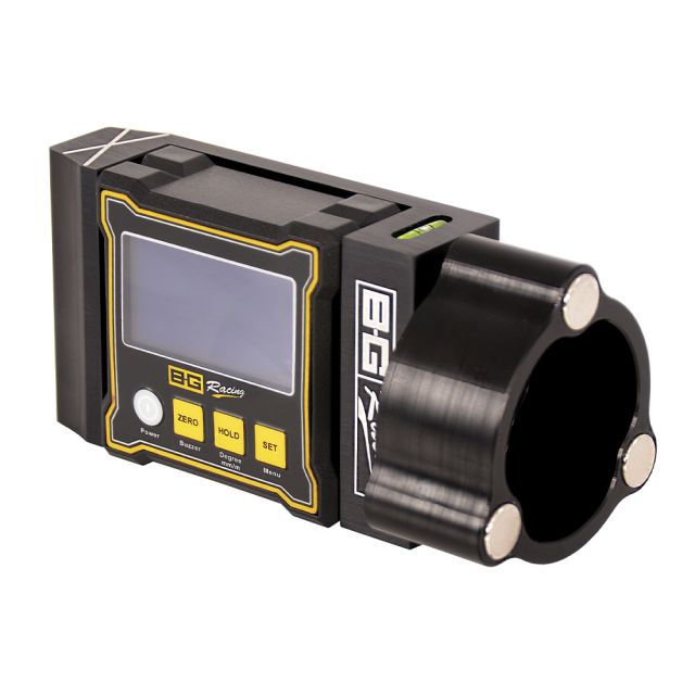 B-G Racing Billet Digital Camber/Castor Gauge With Magnetic Adaptor