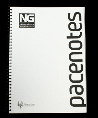 Nicky Grist Pacenote Book
