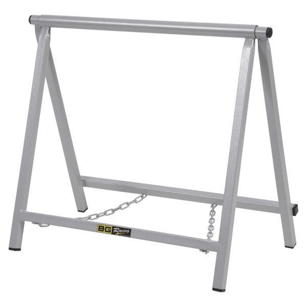 B-G Racing Large 18" Grey Chassis Stands (Pair) - Powder Coated