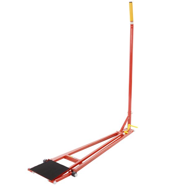 B-G Racing Red Long Formula Quick Lift Jack With Safety Lock