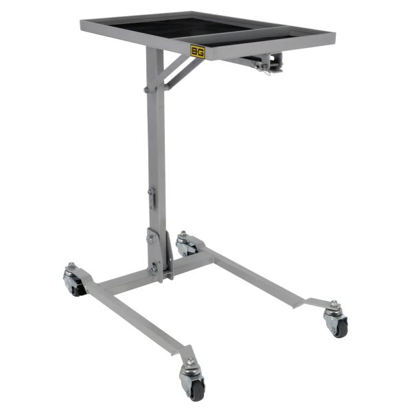 B-G Racing Folding Mobile Work Stand - Powder Coated