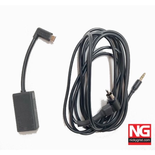 Goldstar Stilo Intercom to GoPro Hero 5 to 10 Connection Cable Kit
