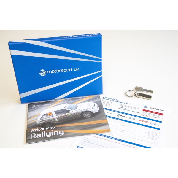 Motorsport UK "Go Rallying" Starter BARS Licence Pack (2022)